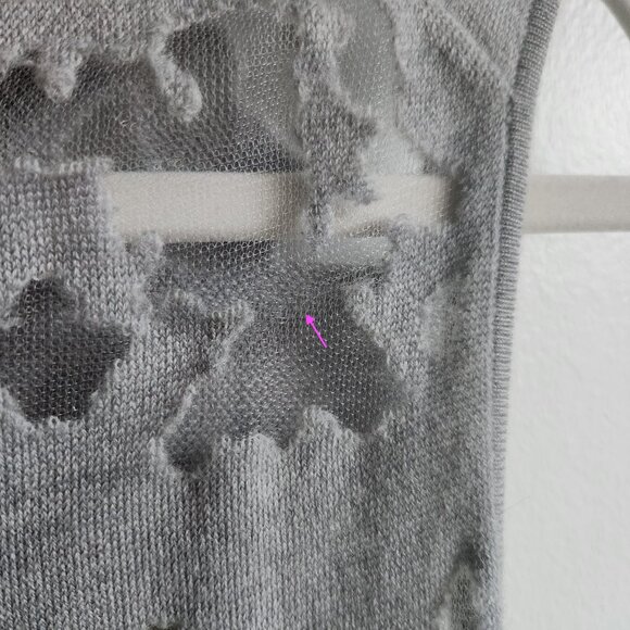 Alexander Wang Wool Mesh Tunic - Sz L - Picture 12 of 13